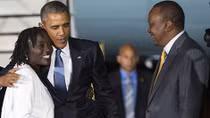 Quê nội chào đón Tổng thống Obama