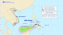 Tiến gần biển Đông, bão Jangmi suy yếu thành áp thấp nhiệt đới