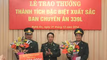 Khen thưởng Ban chuyên án bắt vụ vận chuyển 20 bánh heroin