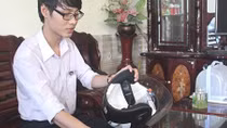Cậu học trò có nhiều công trình sáng tạo khoa học độc đáo