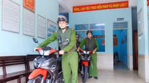 Xây dựng hình ảnh Công an phường thân thiện, gần dân