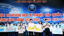 Quảng Nam thắng lớn trong cuộc thi KH-KT dành cho học sinh trung học