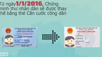 Đổi thẻ Căn cước công dân mất phí 50 nghìn đồng/thẻ