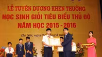 Tuyên dương, khen thưởng 1.160 học sinh giỏi tiêu biểu của Thủ đô