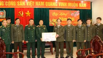 Thượng tướng Võ Trọng Việt, Thứ trưởng Bộ Quốc Phòng thăm, chúc Tết CBCS Công an tỉnh Hà Tĩnh