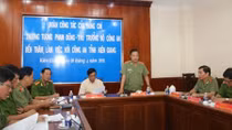 Thứ trưởng Phạm Dũng làm việc tại Kiên Giang