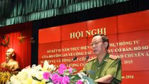 Sơ kết 3 năm công tác nghiệp vụ cơ bản của lực lượng Cảnh sát nhân dân
