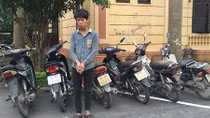 Bắt khẩn cấp đối tượng trộm cắp nhiều xe môtô trên địa bàn thành phố