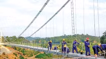 Điện Biên đề xuất Bộ Giao thông vận tải sớm cấp vốn đầu tư xây dựng 63 cầu dân sinh