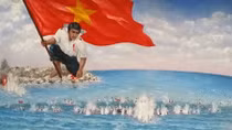 Lấy chữ ký, dấu lăn tay các nhân chứng cho sách “Gạc Ma - Vòng tròn bất tử”