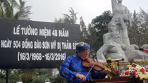Tưởng niệm 504 người dân bị thảm sát ở Sơn Mỹ