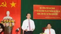 Sớm đưa Quảng Ngãi trở thành tỉnh công nghiệp theo hướng hiện đại
