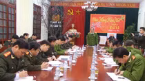 Tổng cục Cảnh sát kiểm tra việc thực hiện đợt cao điểm bảo vệ Tết nguyên đán 2015 tại Lạng Sơn