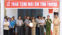 Mái ấm tình thương cho người nghèo dịp cận tết