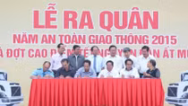 Ra quân năm An toàn giao thông 2015
