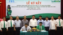 Ký kết chương trình phối hợp bảo đảm trật tự an toàn giao thông giai đoạn 2015-2020
