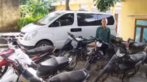 Bắt 'đạo chích' chuyên trộm xe của người dân đi rẫy