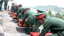 Quy tập hài cốt liệt sỹ hy sinh trong kháng chiến chống Pháp