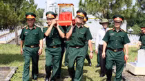 Truy điệu, an táng 32 hài cốt liệt sỹ Quân tình nguyện Việt Nam tại Campuchia