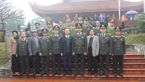 Bộ trưởng Trần Đại Quang thăm và làm việc tại tỉnh Thái Nguyên