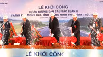 Khởi công Dự án đường dẫn cầu Bắc Luân II