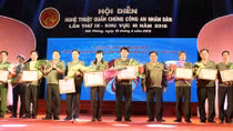 Bế mạc Hội diễn Nghệ thuật quần chúng CAND lần thứ IX, khu vực III