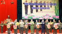 Chung khảo Hội thi Công an xã giỏi TP Hà Nội năm 2015