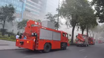 Truyền hình trực tiếp diễn tập chữa cháy và cứu hộ tại tòa nhà cao 26 tầng