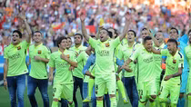 Messi toả sáng, Barca vô địch La Liga sớm 1 vòng đấu