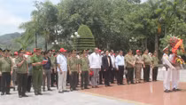 Đoàn đại biểu Đại sứ, đại diện các nước tới thăm Nha Công an Trung ương