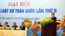 Khai mạc Đại hội đại biểu luật sư toàn quốc lần thứ II