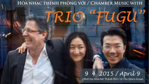 Nhóm Trio Fugu hòa nhạc tại TP HCM