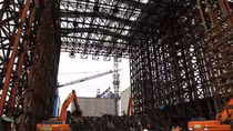 Hiện trường vụ sập giàn giáo khiến 14 công nhân tử vong