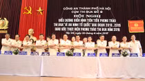 Cụm thi đua số 6 Công an TP Hà Nội ký giao ước thi đua