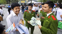 Công an địa phương không được làm khó thí sinh