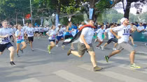 Đoàn Bộ Công an giành giải ba toàn đoàn giải chạy Báo Hà Nội Mới