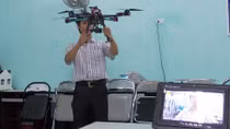 Thầy giáo trẻ chế tạo camera bay thương hiệu Việt Nam