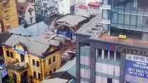 Đã tìm ra nguyên nhân vụ sập nhà cổ tại phố Trần Hưng Đạo