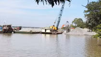 Truy nguồn gốc đất đá dùng để lấn sông Đồng Nai