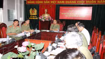 Giao ban công tác triển khai Đại hội Đảng các cấp trong Đảng bộ Công an TW