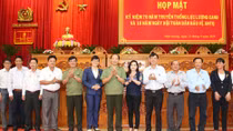 Họp mặt kỷ niệm 70 năm Ngày truyền thống CAND Việt Nam