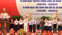 Ninh Bình kỷ niệm 70 năm Ngày truyền thống Công an nhân dân