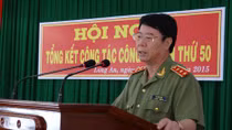 Tổng kết công tác Công an năm 2014, triển khai chương trình công tác 2015