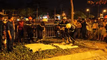 Thi thể nam thanh niên nổi trên kênh với nhiều vết thương