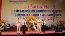Bắc Ninh kỷ niệm 70 năm ngày truyền thống CAND