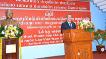 TAND tối cao Việt Nam hỗ trợ TAND tối cao Lào xây dựng văn bản pháp luật