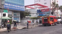 TPHCM: Cháy tại tầng hầm ngân hàng, nhân viên bất hợp tác với cảnh sát