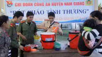 Tuổi trẻ Công an vùng cao Nam Giang tích cực hoạt động vì cộng đồng