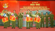 Bế mạc Hội thi CSKV, Công an phụ trách xã giỏi khu vực phía Bắc