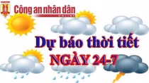Thời tiết ngày 24/7: Mưa to, vùng núi Bắc Bộ đề phòng lũ ống, lũ quét